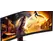 AOC CU34E4CW - Monitor LED - curvo - USB - 34" - 3440 x 1440 UWQHD - VA - 350 cd/m² - 3500:1 - HDR10 - 4 ms - 2xHDMI, DisplayPort - altifalantes - pre