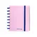 Caderno EcoSmart Classroom A5 PP Ambar Rosa 100g 100Fls