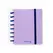 Caderno EcoSmart Classroom A5 PP Ambar Alfazema 100Fs