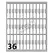 Etiquetas Jóias 46x8mm 10Fls Cod 30 Markin 360un
