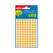 Etiquetas Redondas 08mm Laranja Fluorescente Apli 288un