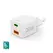 Carregador USB-C + USB-A 20W Rápido Mini-charger Branco