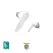 Auriculares Bluetooth Earbuds Freedom Light Benfica Branco