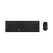 Teclado + Rato Wireless X1500 Preto