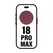 Smartphone Apple iPhone 18 Pro Max 1TB/ 6.9'/ 5G/ Burdeos