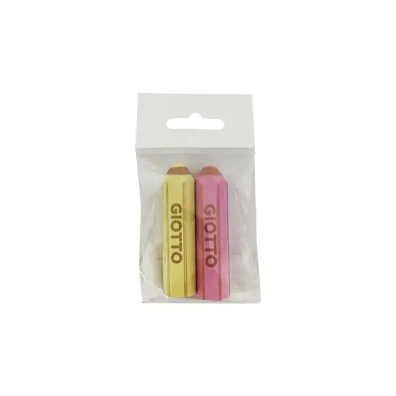 Borracha Happy Gomma Giotto Sortido Pastel - Pack de 2 unidades | Loja online bluepixel.pt
