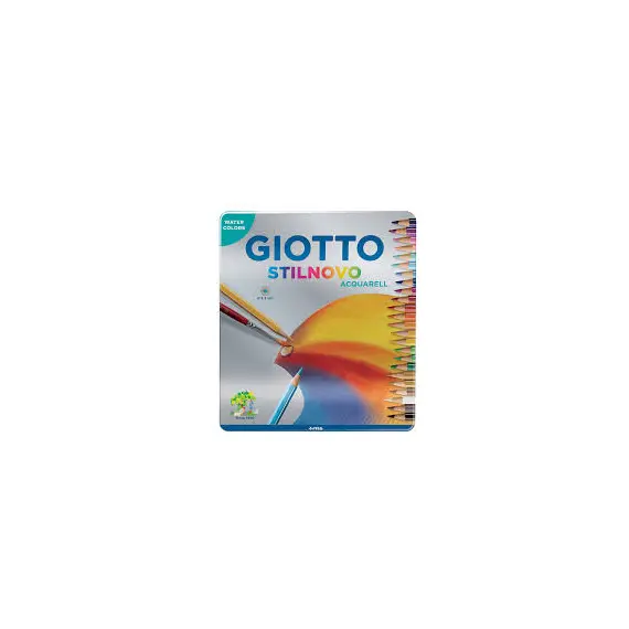 Lápis de Cor Aquareláveis Giotto Stilnovo 24un Metal 18cm | Loja BluePixel
