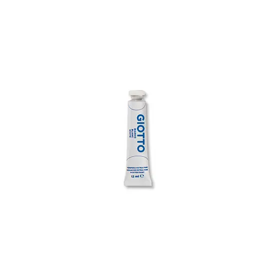 Guache Tubo Giotto 12ml Branco - Pintura de Alta Qualidade para Artistas e Estudantes