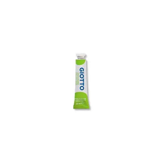 Guache Tubo 12ml Giotto Verde Claro | Tintas de Qualidade para Arte e Escola