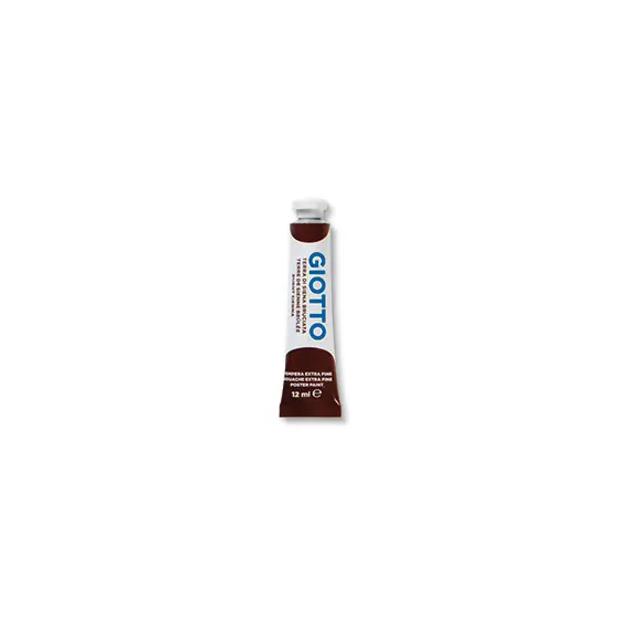 Gouache Giotto Tubo 12ml Castanho Escuro - Tintas de Qualidade para Arte e Escola