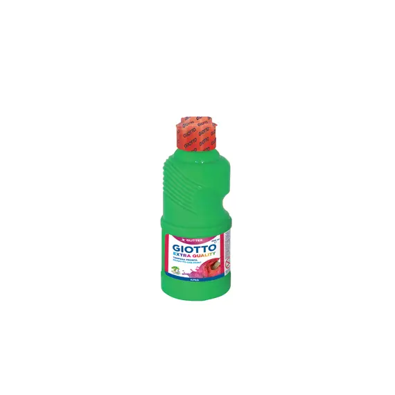 Guache Líquido Giotto 250ml Verde Fluorescente | Tintas de Qualidade para Arte e Escola