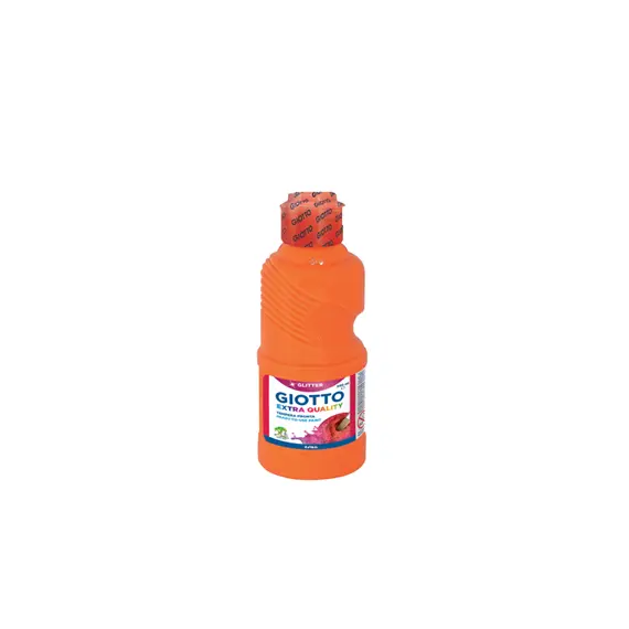 Guache Líquido Giotto 250ml Laranja Fluorescente | Materiais de Arte na BluePixel