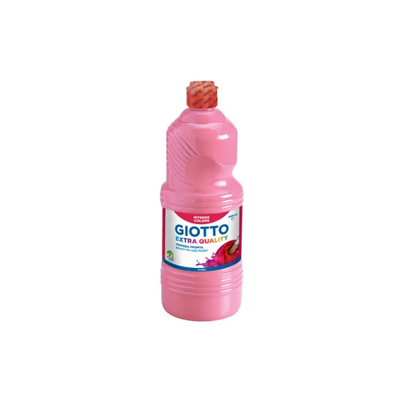 Guache Líquido Giotto Extra Quality Rosa 1L | Tinta de Alta Qualidade para Pintura