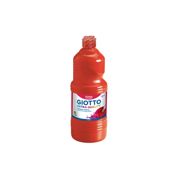 Guache Líquido Giotto Extra Quality Vermelho Claro 1L | Tintas de Alta Qualidade na bluepixel.pt