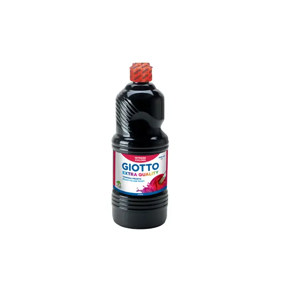 Gouache Líquido Giotto Extra Quality 1L Preto | Tinta de Alta Qualidade para Artes
