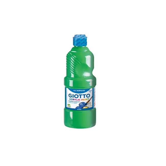 Guache Líquido Acrílico Giotto 500ml Verde | Tintas e Materiais de Arte na bluepixel.pt