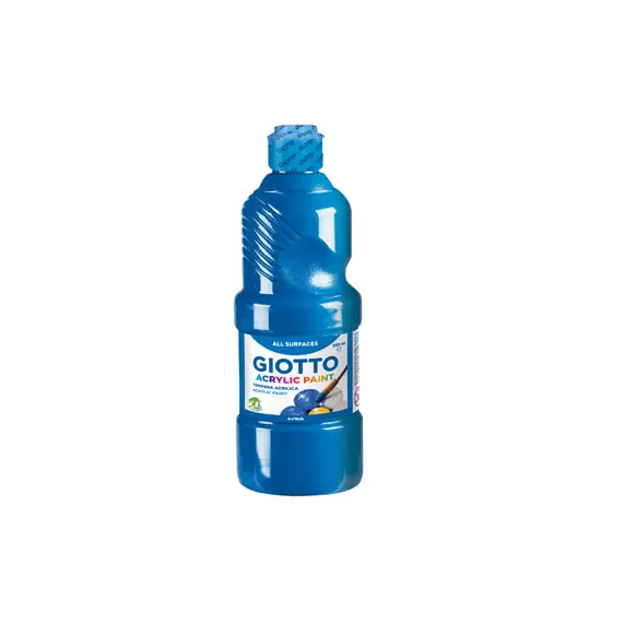 Guache Líquido Acrílico Giotto Azulem 500ml | Tintas de Qualidade para Arte e Escola