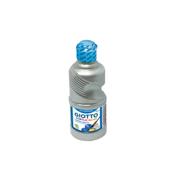 Guache Líquido Acrílico Giotto Prata 250ml | Tintas de Qualidade para Artes
