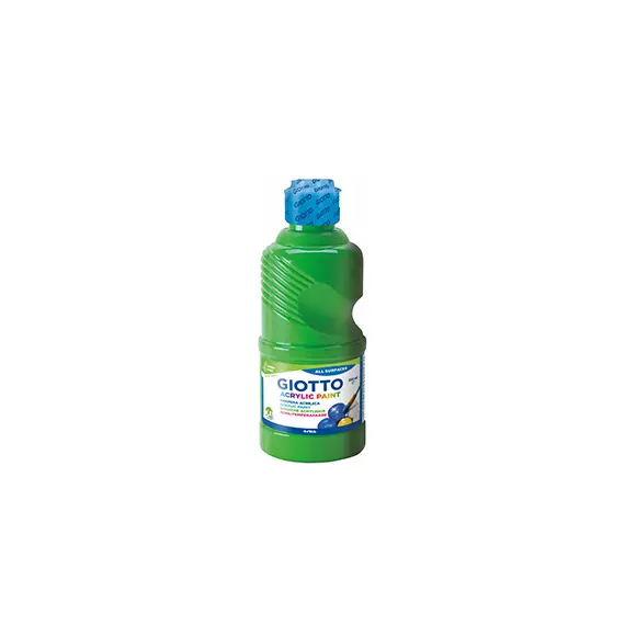 Guache Líquido Acrílico Giotto 250ml Verde | Tintas e Materiais de Arte na bluepixel.pt