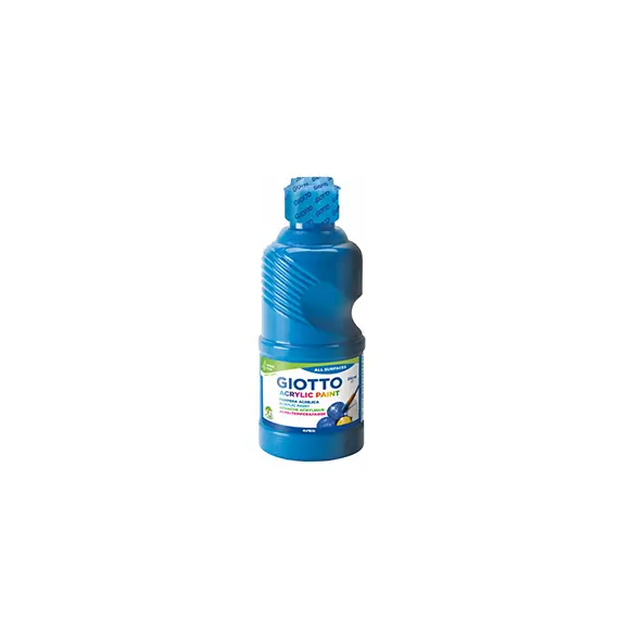 Guache Líquido Acrílico Giotto 250ml Azulem - Tintas de Qualidade para Arte e Escola