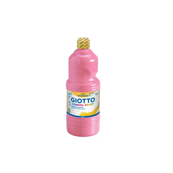 Guache Líquido Giotto Escolar 1L Rosa | Tintas e Materiais Artísticos na bluepixel.pt