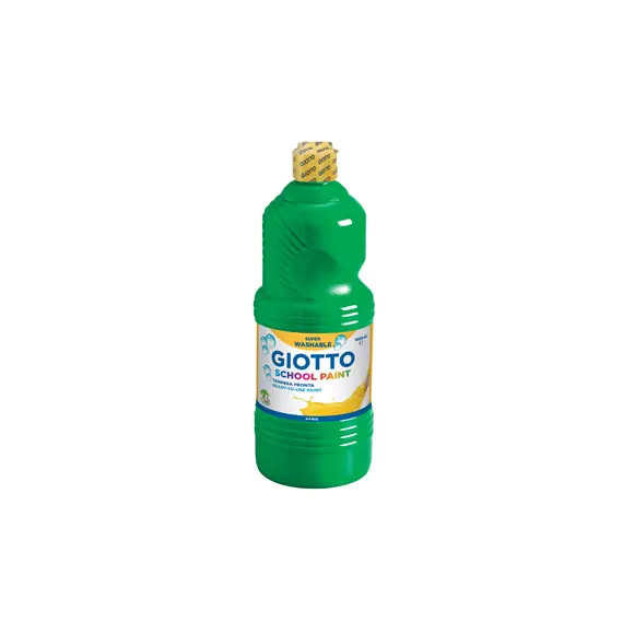 Guache Líquido Giotto Escolar 1L Verde Escuro | Tintas para Pintura Escolar e Artística