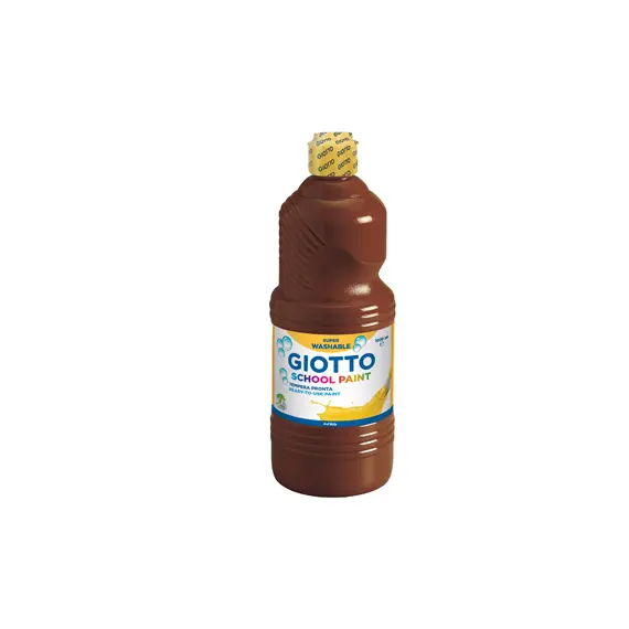 Guache Líquido Giotto Escolar 1L Castanho | Tintas de Alta Qualidade para Educação e Arte