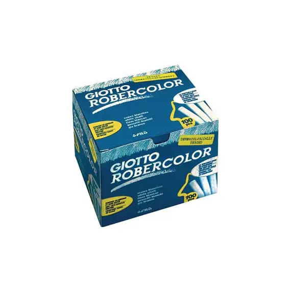 Giz Branco Giotto Robercolor Caixa 100 Unidades | Materiais Escolares de Qualidade