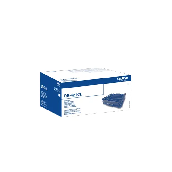 Pack Tambor Brother DR-421CL 4 Cores para Impressoras Brother - Alta Capacidade