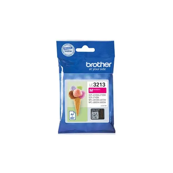 Tinteiro Brother LC3213M Magenta - Cartucho de Tinta de Alta Capacidade para Impressoras Brother | bluepixel.pt