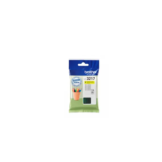 Tinteiro Brother LC3217Y Amarelo - Alta Capacidade para Impressoras Brother | bluepixel.pt