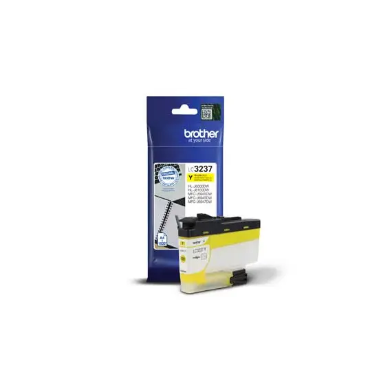 Tinteiro Brother LC3237Y Amarelo - Capacidade para 1500 páginas | Loja BluePixel
