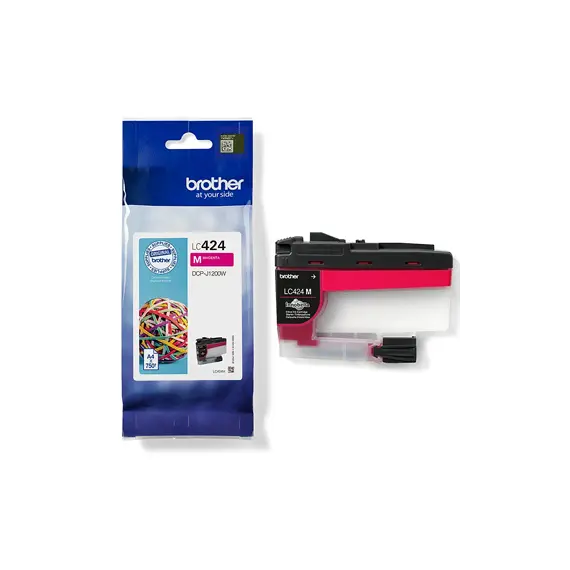 Tinteiro Brother LC424M Magenta - Compatível com Impressoras Brother | BluePixel.pt