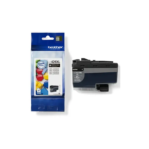 Tinteiro Brother LC426XLBK Preto - Capacidade para 6000 páginas | Loja BluePixel
