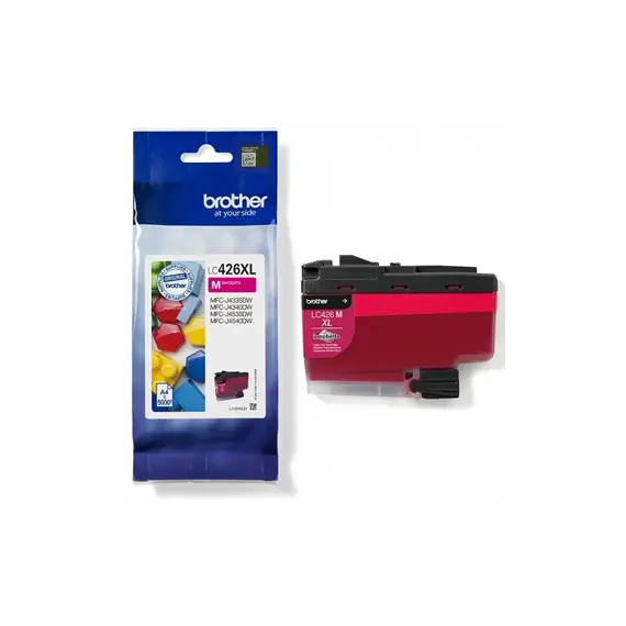 Tinteiro Brother LC426XLM Magenta - Cartucho de alta capacidade para impressoras Brother | bluepixel.pt