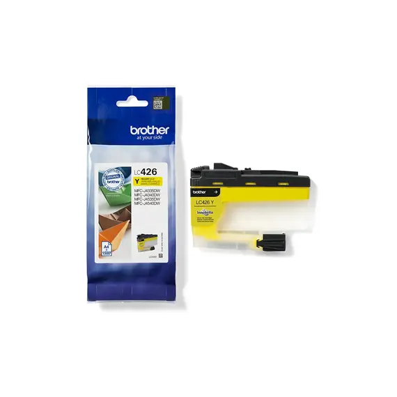Tinteiro Brother LC426Y Amarelo - Alta Capacidade para Impressoras Brother | bluepixel.pt