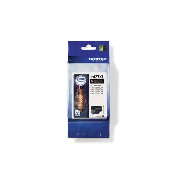 Tinteiro Brother LC427XLBK Preto - Alta Capacidade para Impressoras Brother | bluepixel.pt