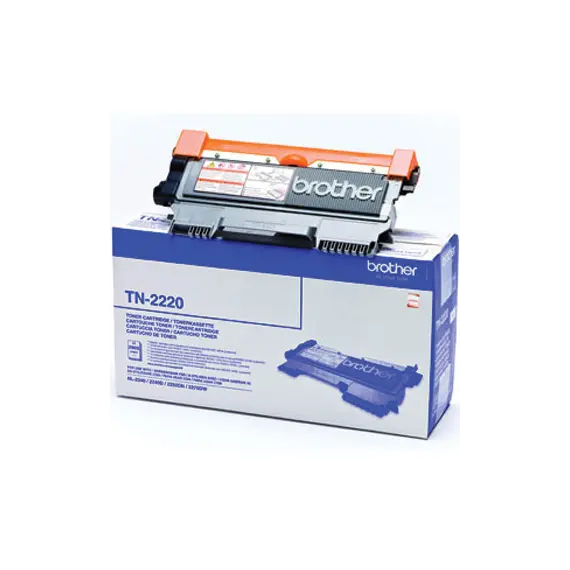 Toner Brother TN-2220 Preto - Capacidade para 2600 páginas | Loja BluePixel