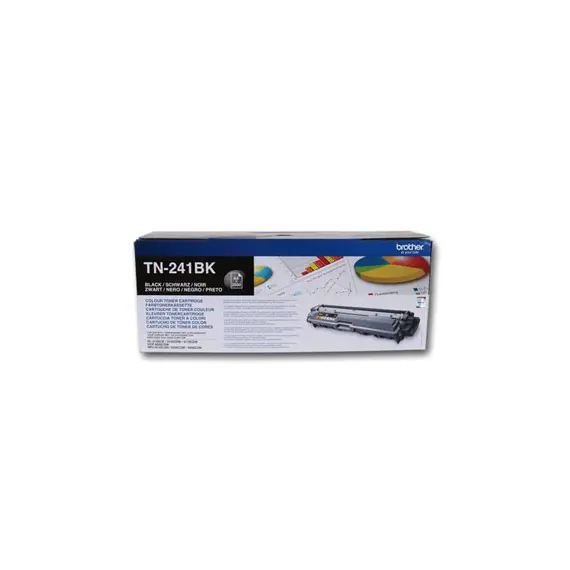 Toner Brother TN-241BK Preto - Capacidade para 2.500 páginas | Loja BluePixel