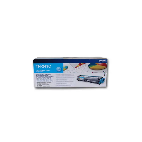 Toner Brother TN-241C Azul - Compatível com Impressoras Brother | BluePixel.pt