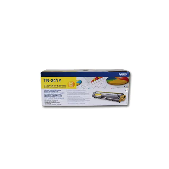 Toner Brother TN-241Y Amarelo - Compatível com Impressoras Brother | BluePixel.pt