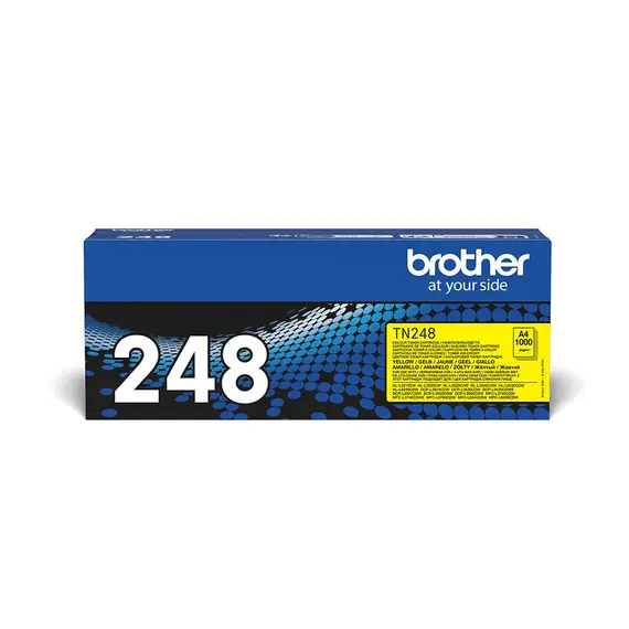 Toner Brother TN-248Y Amarelo - Compatível para Impressoras Brother | BluePixel.pt