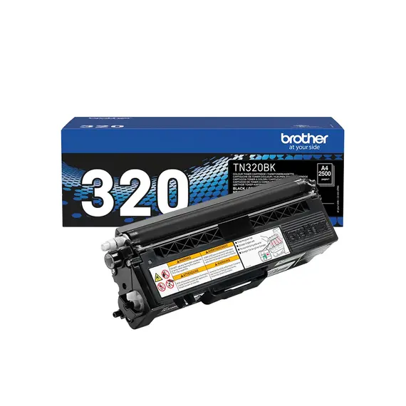 Toner Brother TN-320BK Preto - Capacidade para 2.500 páginas | Loja BluePixel