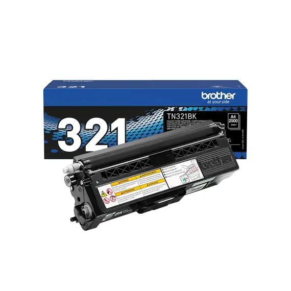 Toner Brother TN-321BK Preto - Capacidade para 2500 páginas | Loja BluePixel