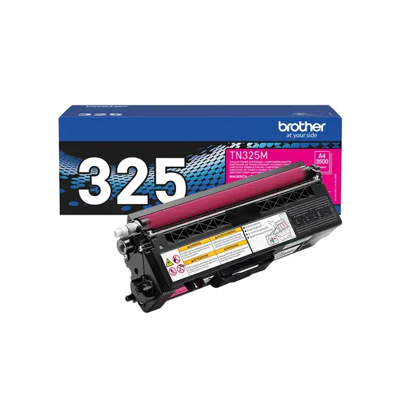 Toner Brother TN-325M Magenta - Compatível com Impressoras Brother - 3500 páginas | bluepixel.pt