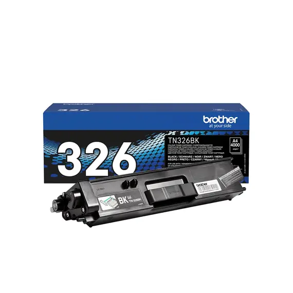 Toner Brother TN-326BK Preto - Capacidade para 4000 páginas | Loja BluePixel