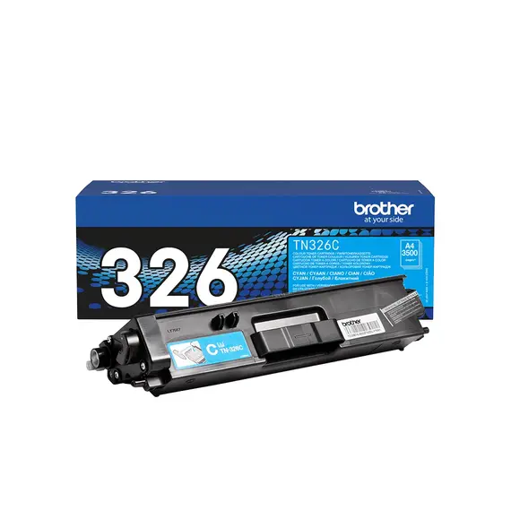 Toner Brother TN-326C Azul - Compatível com Impressoras Brother | BluePixel.pt