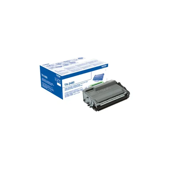 Toner Brother TN-3480 Preto - Capacidade para 8.000 páginas | Loja BluePixel.pt