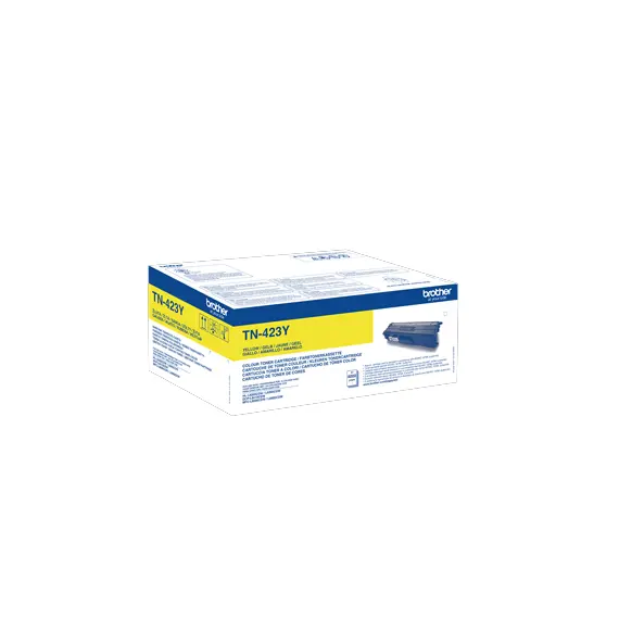Toner Brother TN-423Y Amarelo - Alta Capacidade para Impressoras Brother | BluePixel.pt