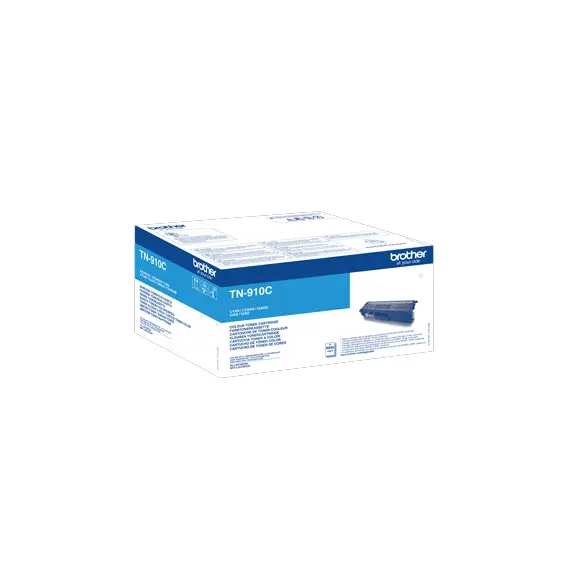 Toner Brother TN-910C Azul - Alta Capacidade para Impressoras Brother | BluePixel.pt